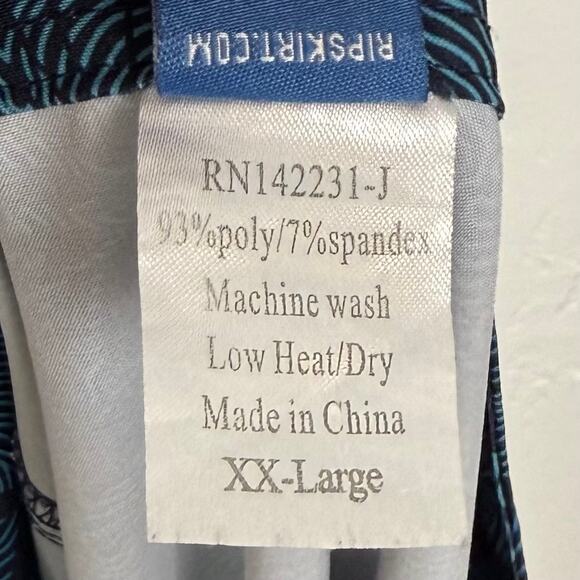 RipSkirt Hawaii Length 3 Pocket Skirt in Maui Moonlight Size XXL - Picture 4 of 4